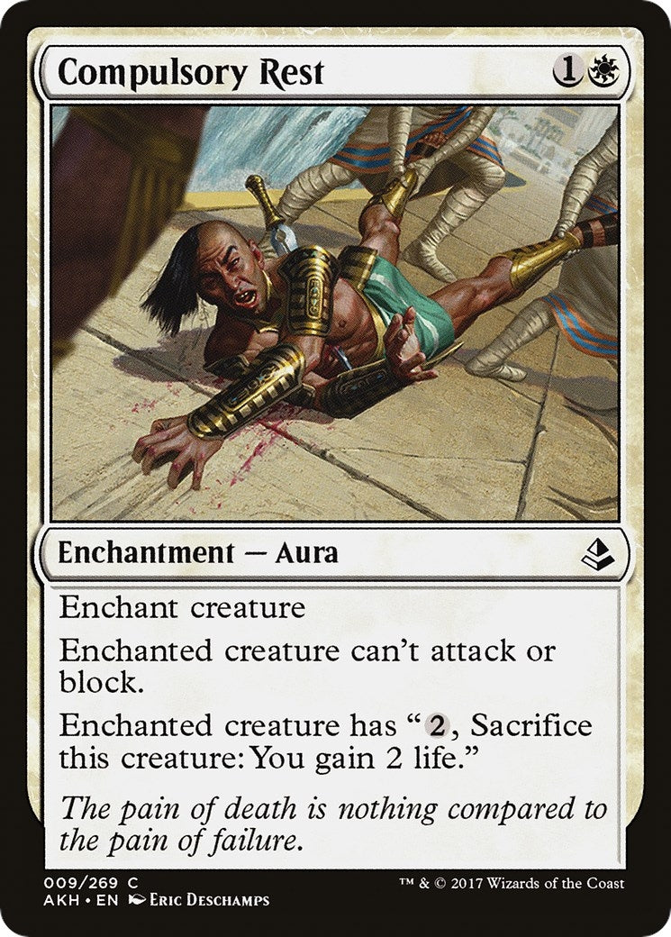 Image for Compulsory Rest (Amonkhet) (9) - Magic: The Gathering