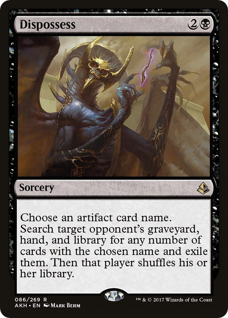 Image for Dispossess (Amonkhet) (86) - Magic: The Gathering