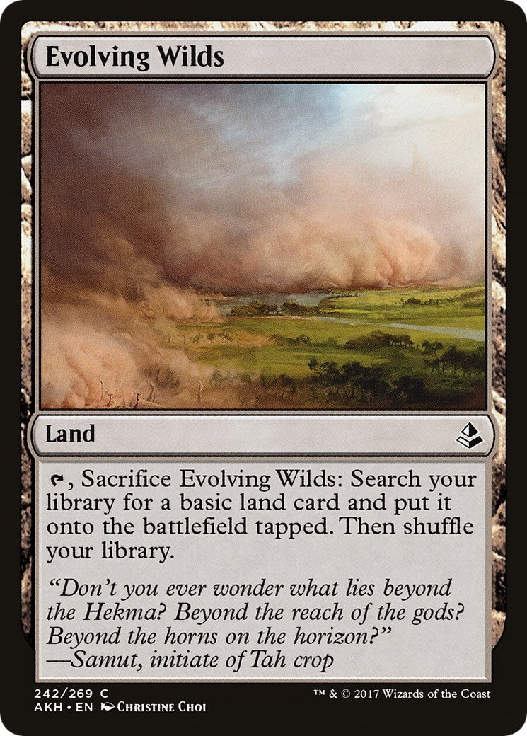 Image for Evolving Wilds (Amonkhet) (242) - Magic: The Gathering