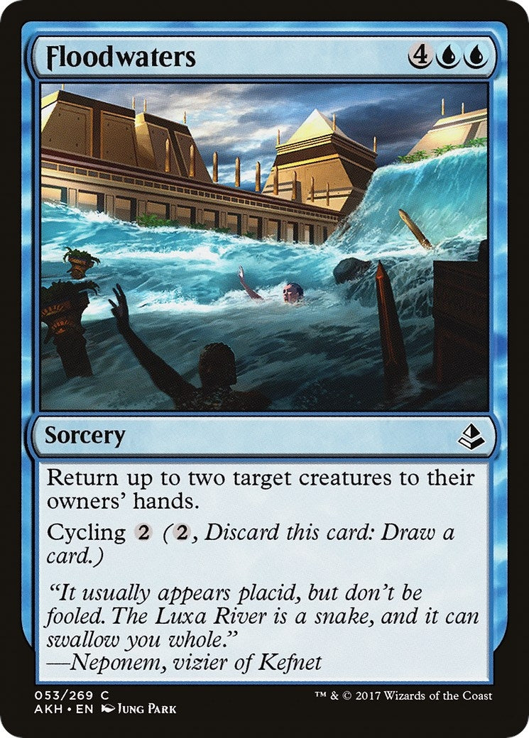 Image for Floodwaters (Amonkhet) (53) - Magic: The Gathering