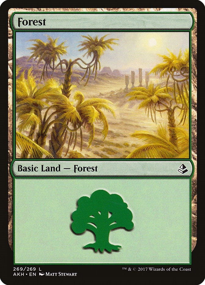Image for Forest (269) (Amonkhet) (269) - Magic: The Gathering