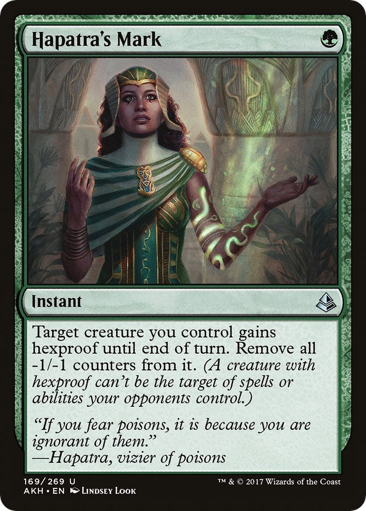 Image for Hapatra's Mark (Amonkhet) (169) - Magic: The Gathering