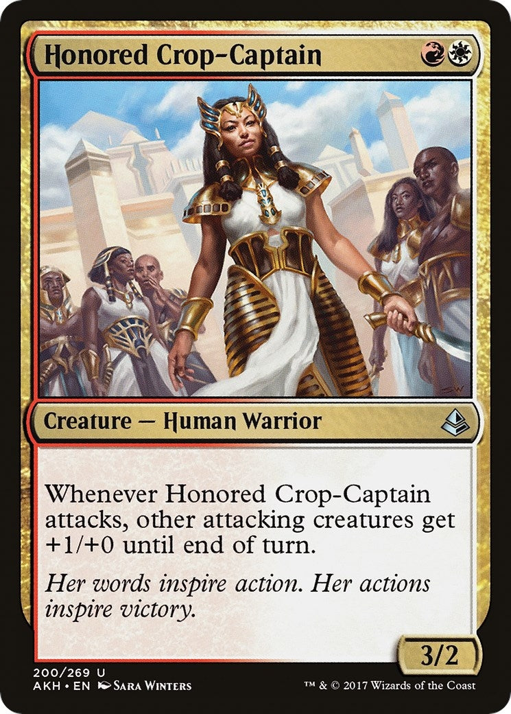 Image for Honored Crop-Captain (Amonkhet) (200) - Magic: The Gathering