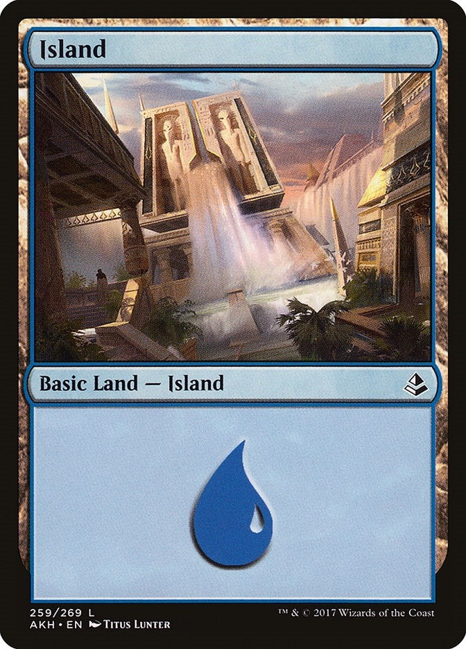 Image for Island (259) (Amonkhet) (259) - Magic: The Gathering