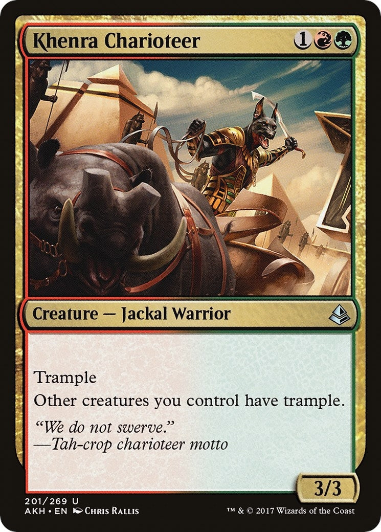 Image for Khenra Charioteer (Amonkhet) (201) - Magic: The Gathering