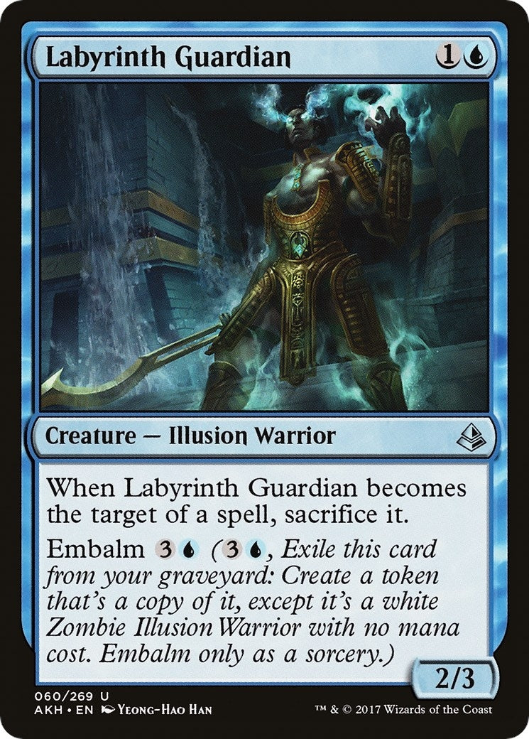 Image for Labyrinth Guardian (Amonkhet) (60) - Magic: The Gathering
