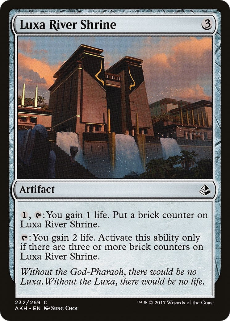 Image for Luxa River Shrine (Amonkhet) (232) - Magic: The Gathering