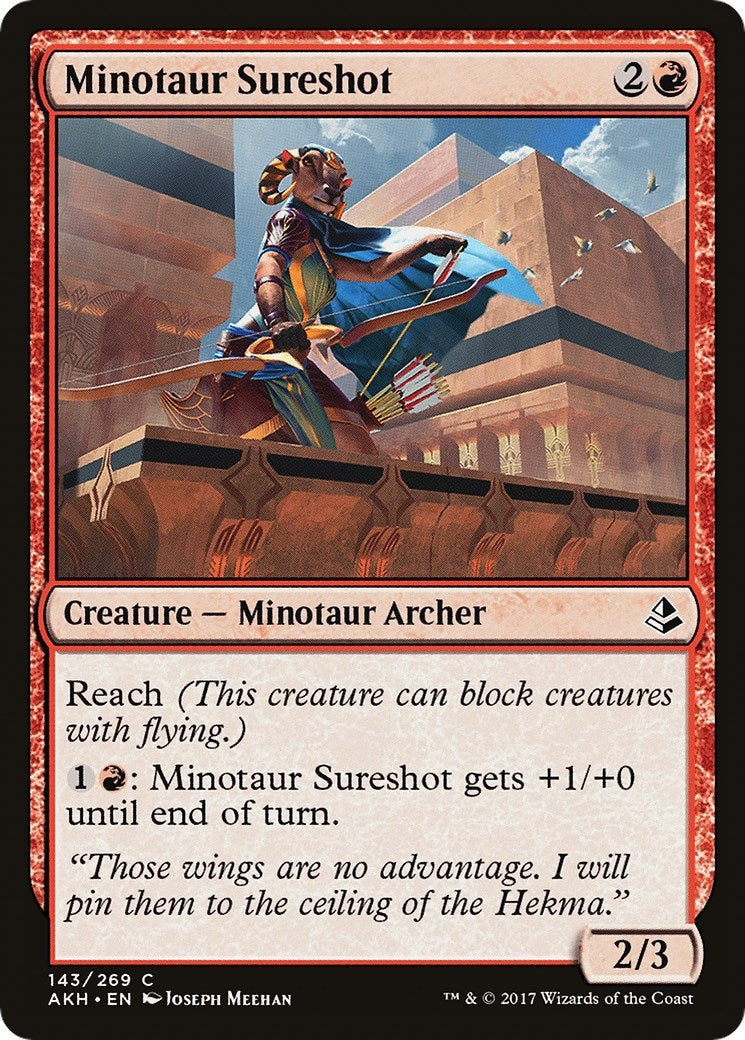 Image for Minotaur Sureshot (Amonkhet) (143) - Magic: The Gathering