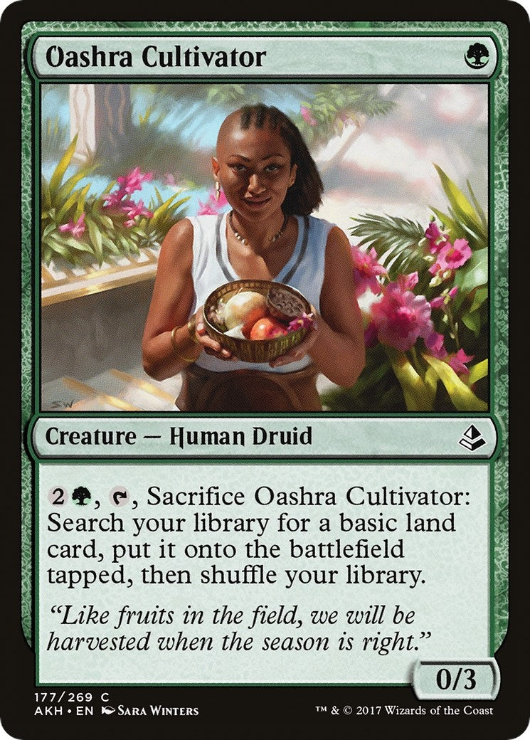 Image for Oashra Cultivator (Amonkhet) (177) - Magic: The Gathering
