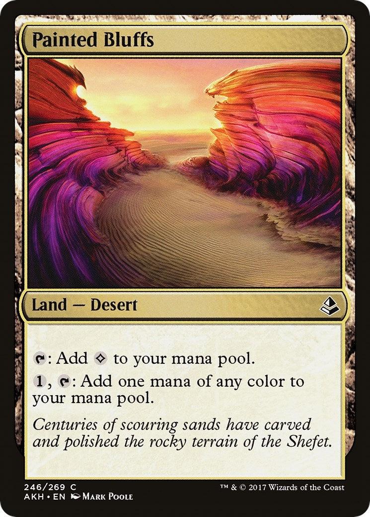 Image for Painted Bluffs (Amonkhet) (246) - Magic: The Gathering