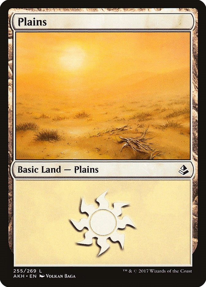 Image for Plains (255) (Amonkhet) (255) - Magic: The Gathering