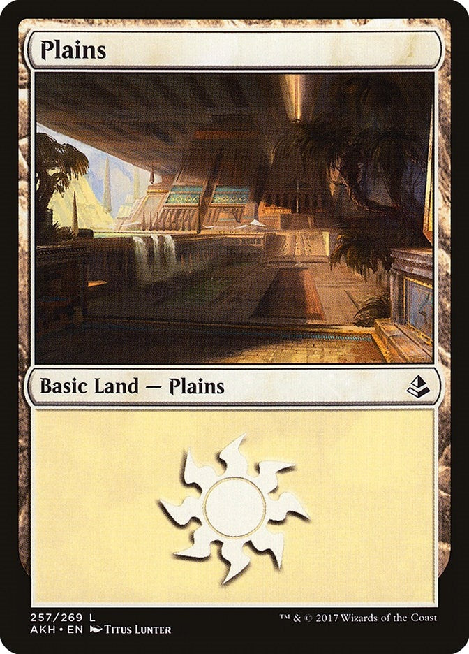 Image for Plains (257) (Amonkhet) (257) - Magic: The Gathering