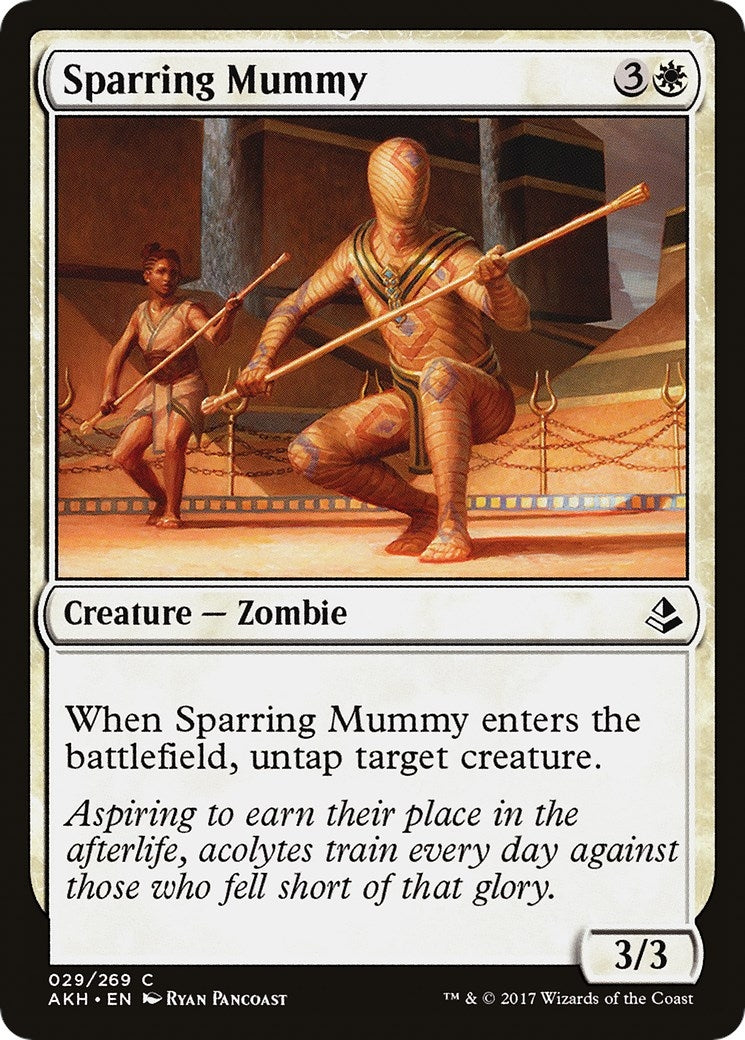 Image for Sparring Mummy (Amonkhet) (29) - Magic: The Gathering