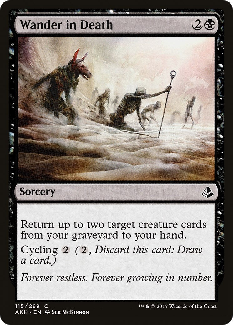 Image for Wander in Death (Amonkhet) (115) - Magic: The Gathering