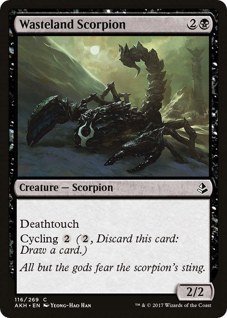 Image for Wasteland Scorpion (Amonkhet) (116) - Magic: The Gathering