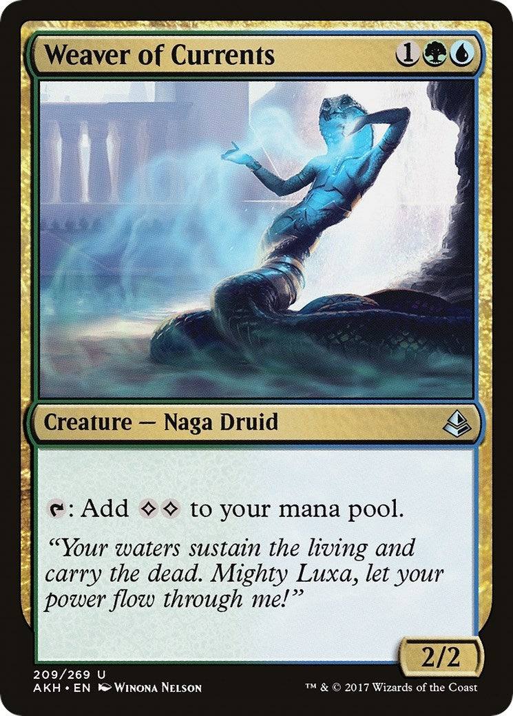 Image for Weaver of Currents (Amonkhet) (209) - Magic: The Gathering
