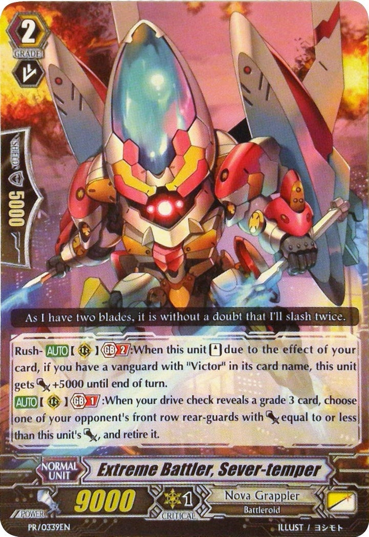 Image for Extreme Battler, Sever-temper (Promo Cards) (PR/0339EN) - Cardfight Vanguard