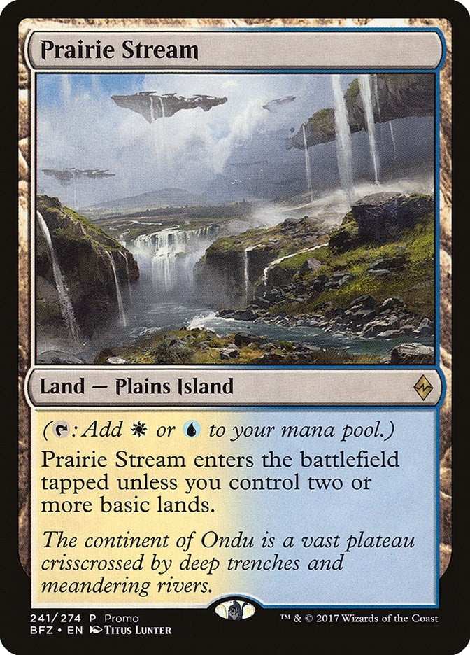 Image for Prairie Stream (Standard Showdown Promos) (241) - Magic: The Gathering