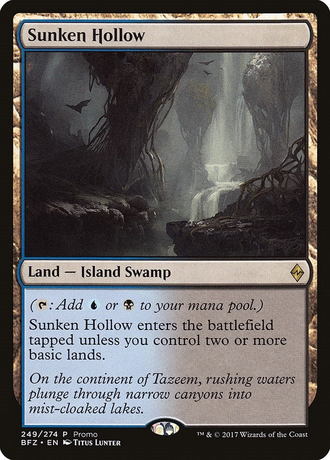 Image for Sunken Hollow (Standard Showdown Promos) (249) - Magic: The Gathering
