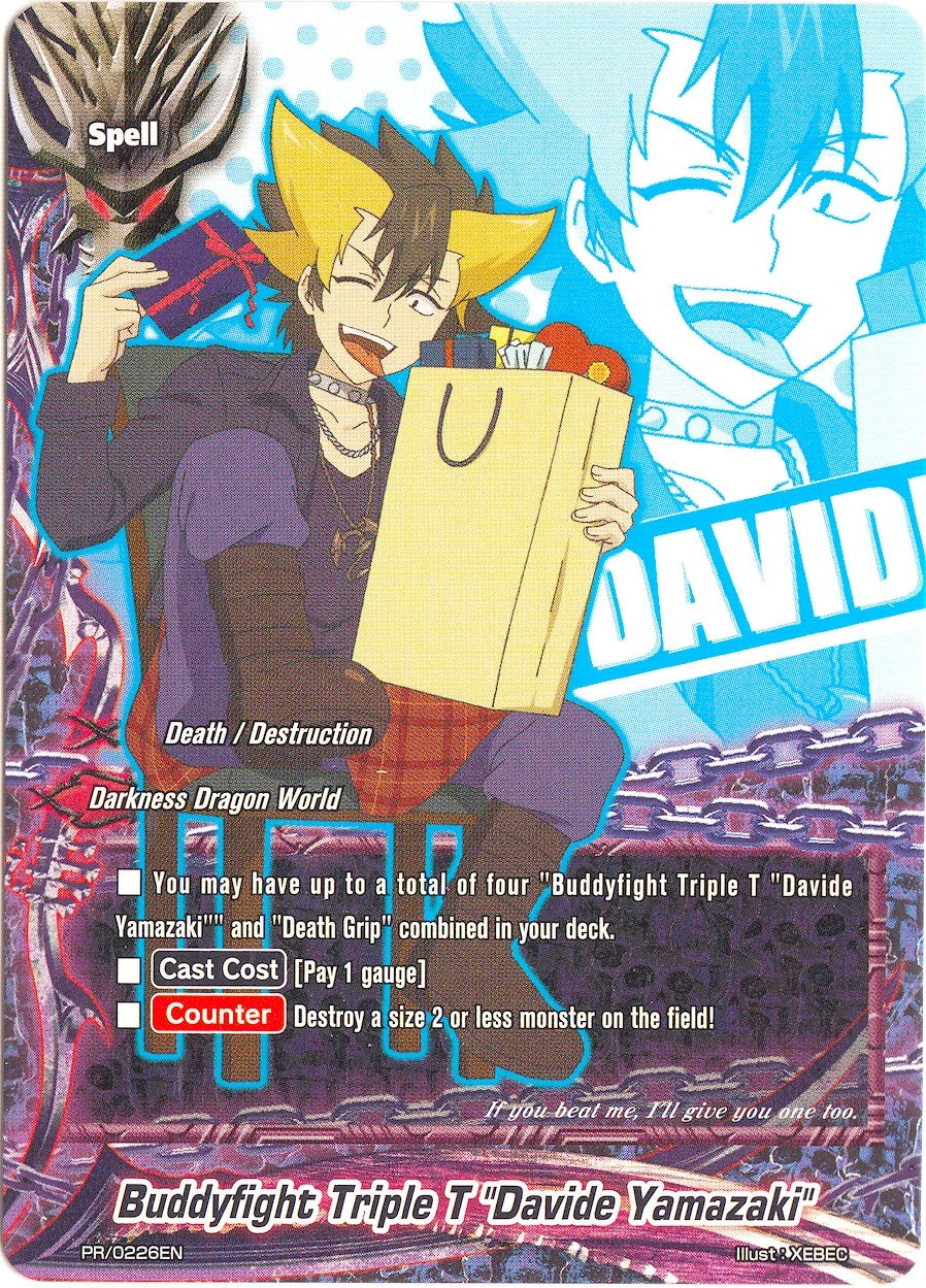 Image for Buddyfight Triple T "Davide Yamazaki" (Promo Cards) (PR/0226EN) - Future Card BuddyFight