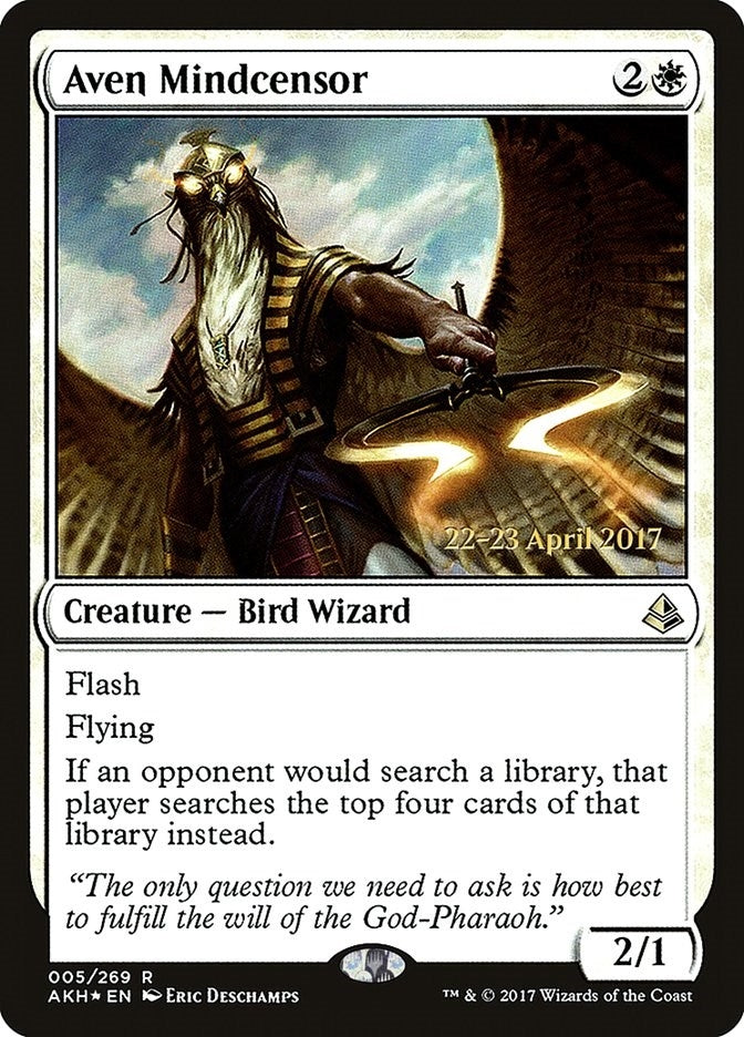 Image for Aven Mindcensor (Prerelease Cards) (5) - Magic: The Gathering