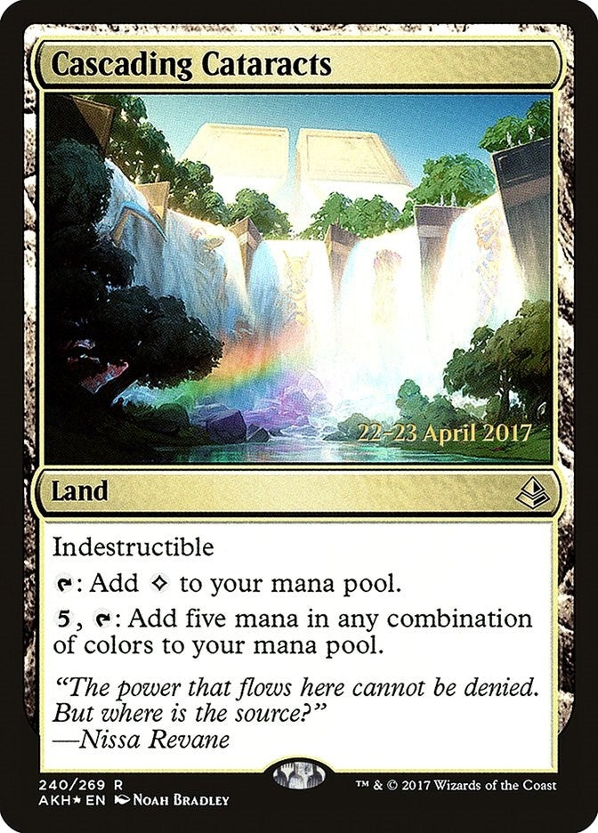 Image for Cascading Cataracts (Prerelease Cards) (240) - Magic: The Gathering
