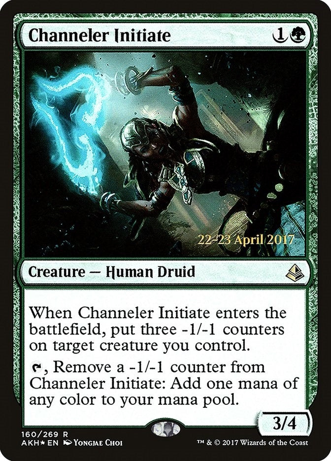 Image for Channeler Initiate (Prerelease Cards) (160) - Magic: The Gathering