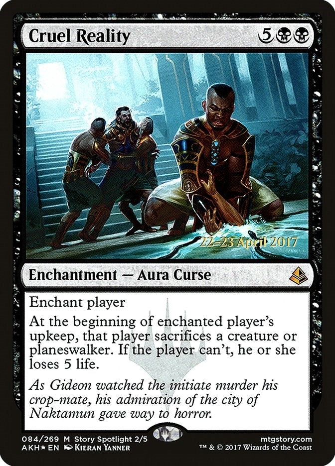 Image for Cruel Reality (Prerelease Cards) (84) - Magic: The Gathering