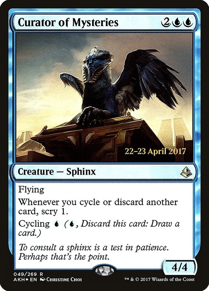 Image for Curator of Mysteries (Prerelease Cards) (49) - Magic: The Gathering