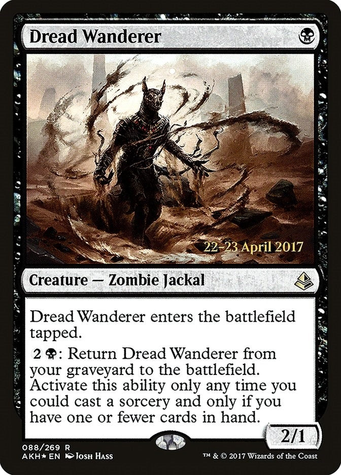 Image for Dread Wanderer (Prerelease Cards) (88) - Magic: The Gathering