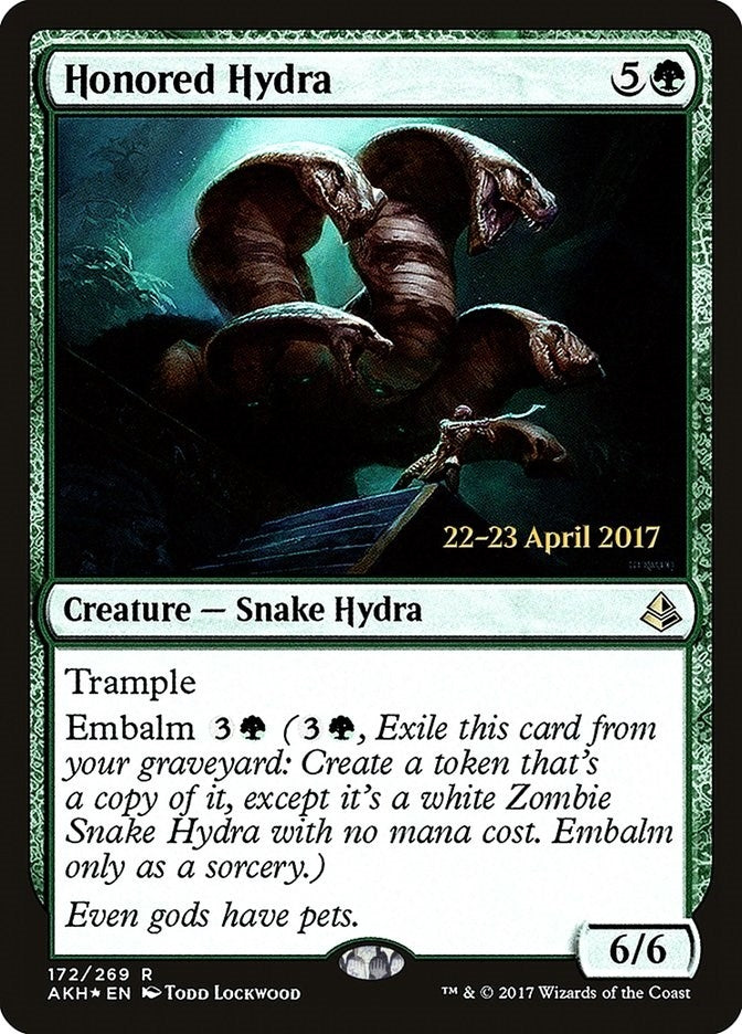 Image for Honored Hydra (Prerelease Cards) (172) - Magic: The Gathering