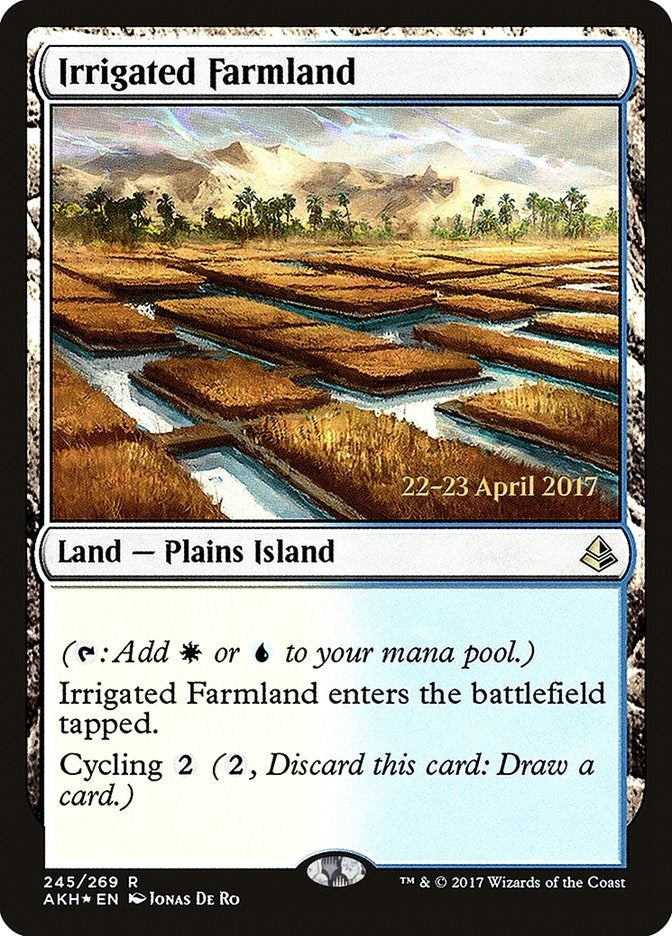 Image for Irrigated Farmland (Prerelease Cards) (245) - Magic: The Gathering