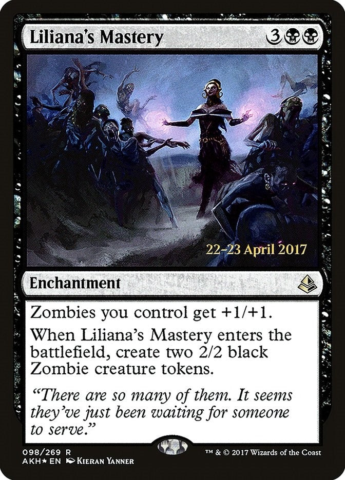 Image for Liliana's Mastery (Prerelease Cards) (98) - Magic: The Gathering