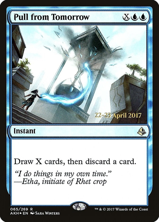 Image for Pull from Tomorrow (Prerelease Cards) (65) - Magic: The Gathering