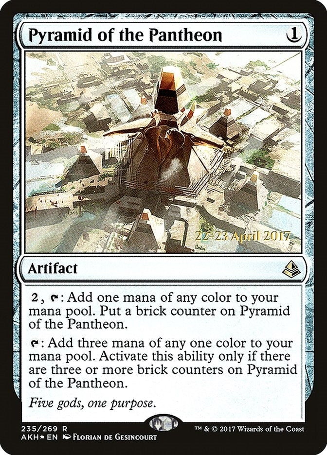 Image for Pyramid of the Pantheon (Prerelease Cards) (235) - Magic: The Gathering