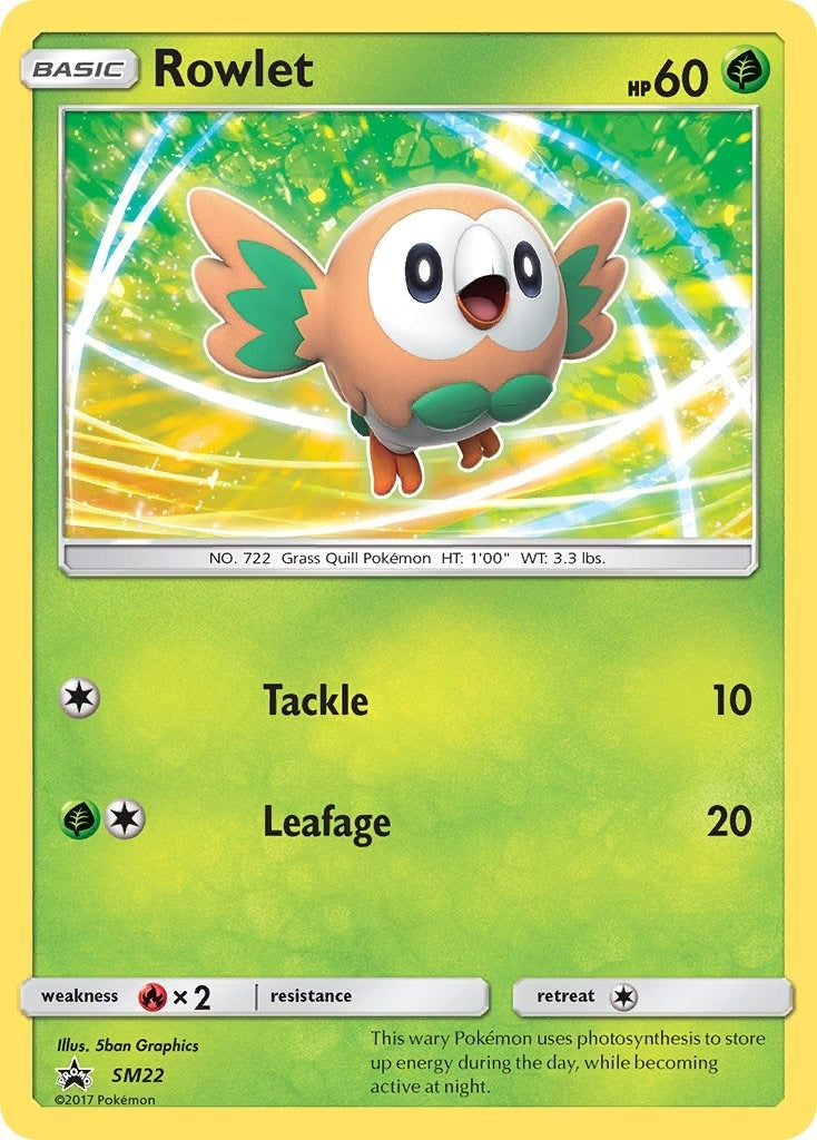 Image for Rowlet - SM22 (SM Promos) (SM22) - Pokemon
