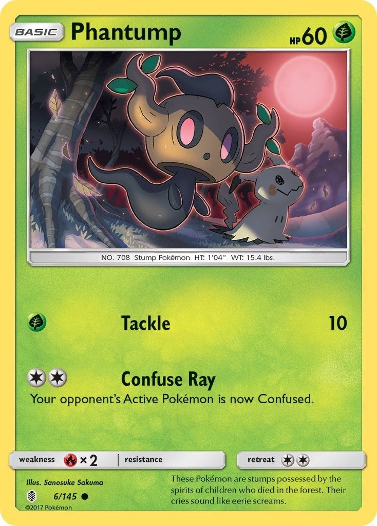 Image for Phantump (SM - Guardians Rising) (6/145) - Pokemon
