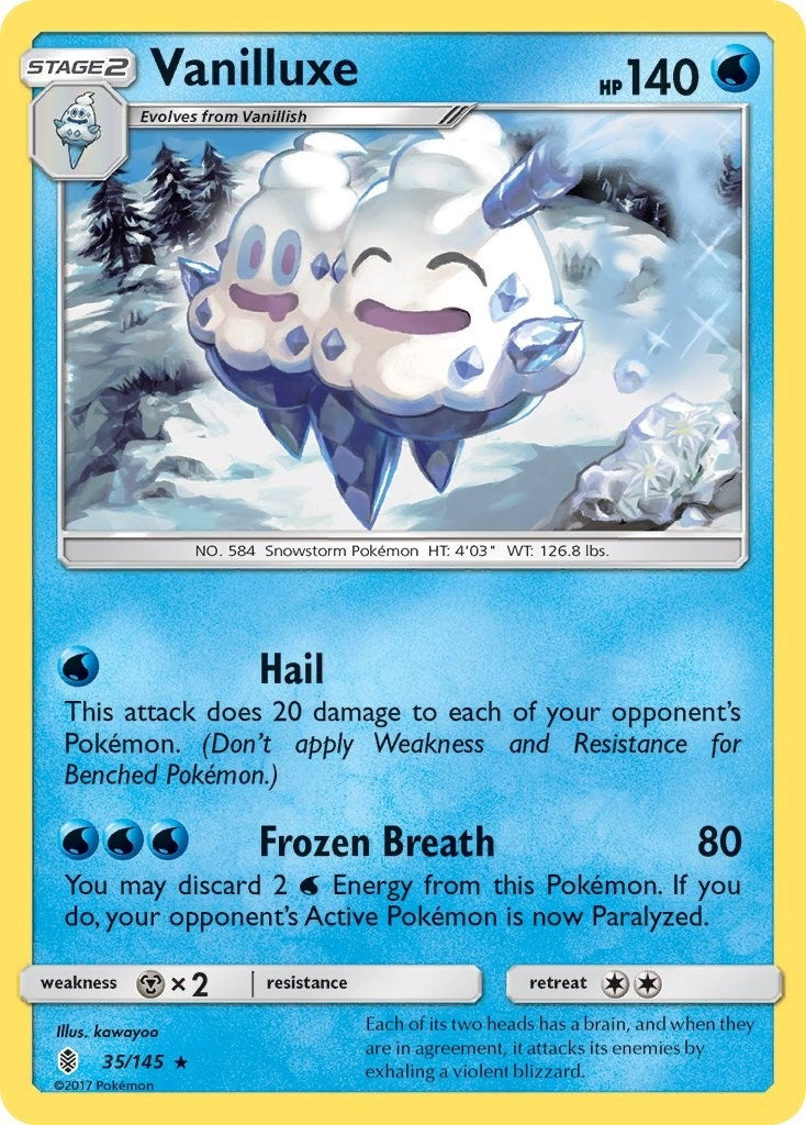 Image for Vanilluxe (SM - Guardians Rising) (35/145) - Pokemon