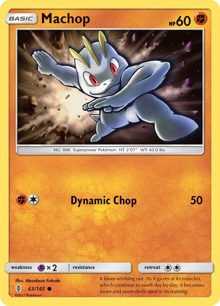 Image for Machop (63) (SM - Guardians Rising) (63/145) - Pokemon