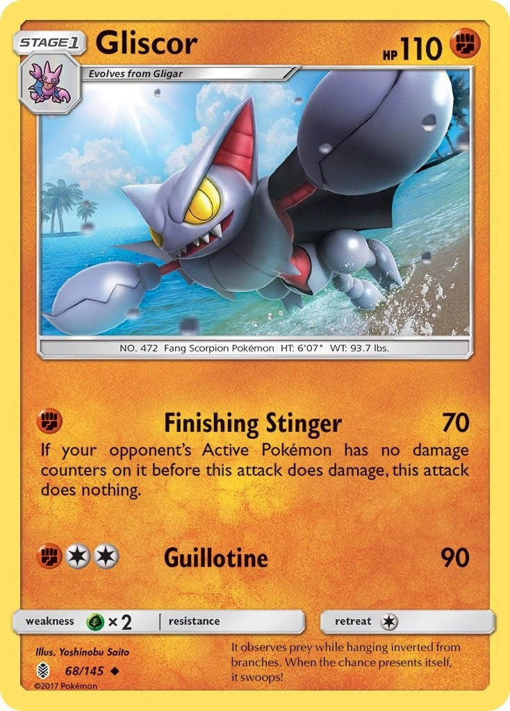 Image for Gliscor (SM - Guardians Rising) (68/145) - Pokemon