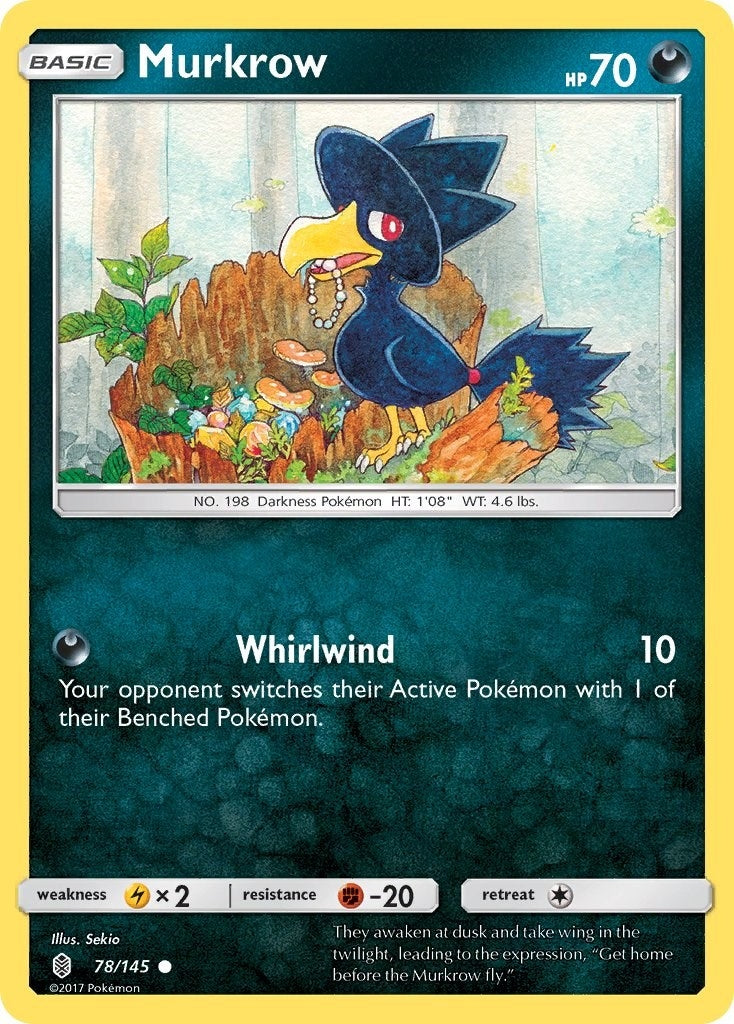 Image for Murkrow (SM - Guardians Rising) (78/145) - Pokemon