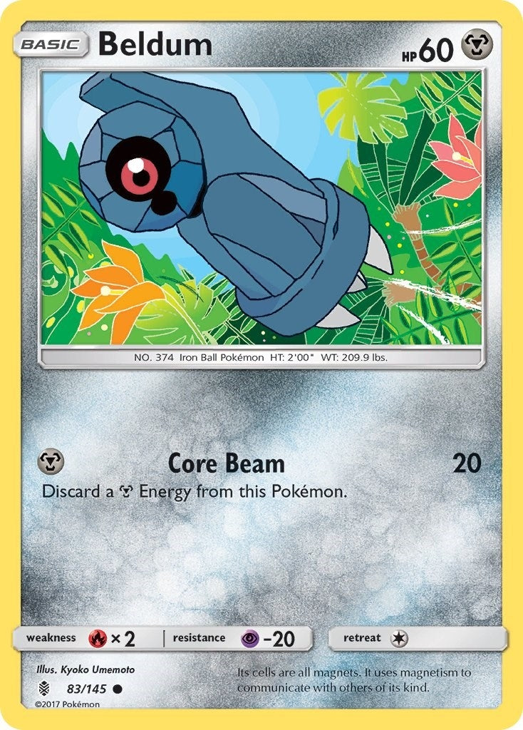 Image for Beldum (SM - Guardians Rising) (83/145) - Pokemon