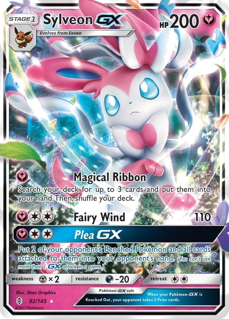 Image for Sylveon GX (SM - Guardians Rising) (92/145) - Pokemon