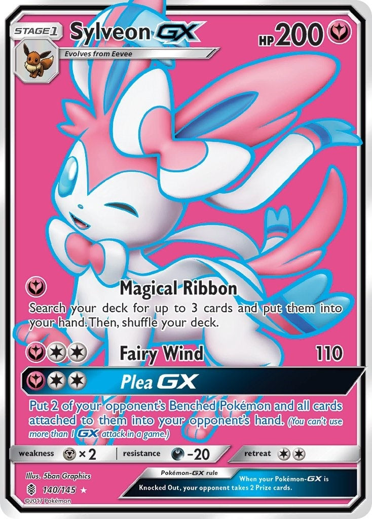 Image for Sylveon GX (Full Art) (SM - Guardians Rising) (140/145) - Pokemon