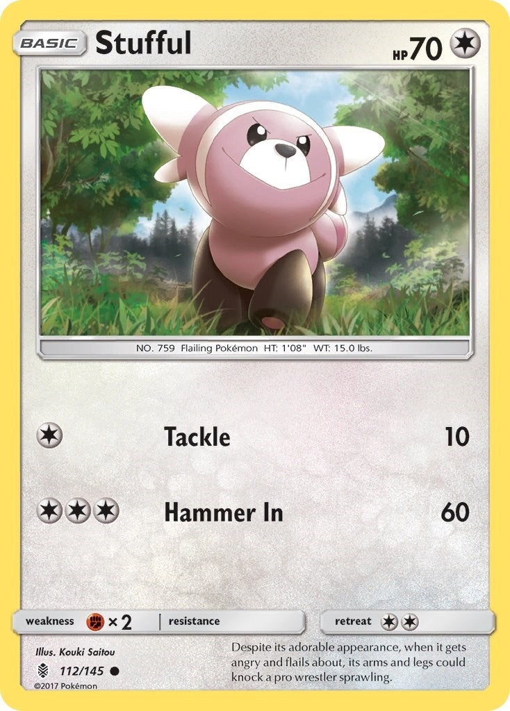 Image for Stufful (SM - Guardians Rising) (112/145) - Pokemon
