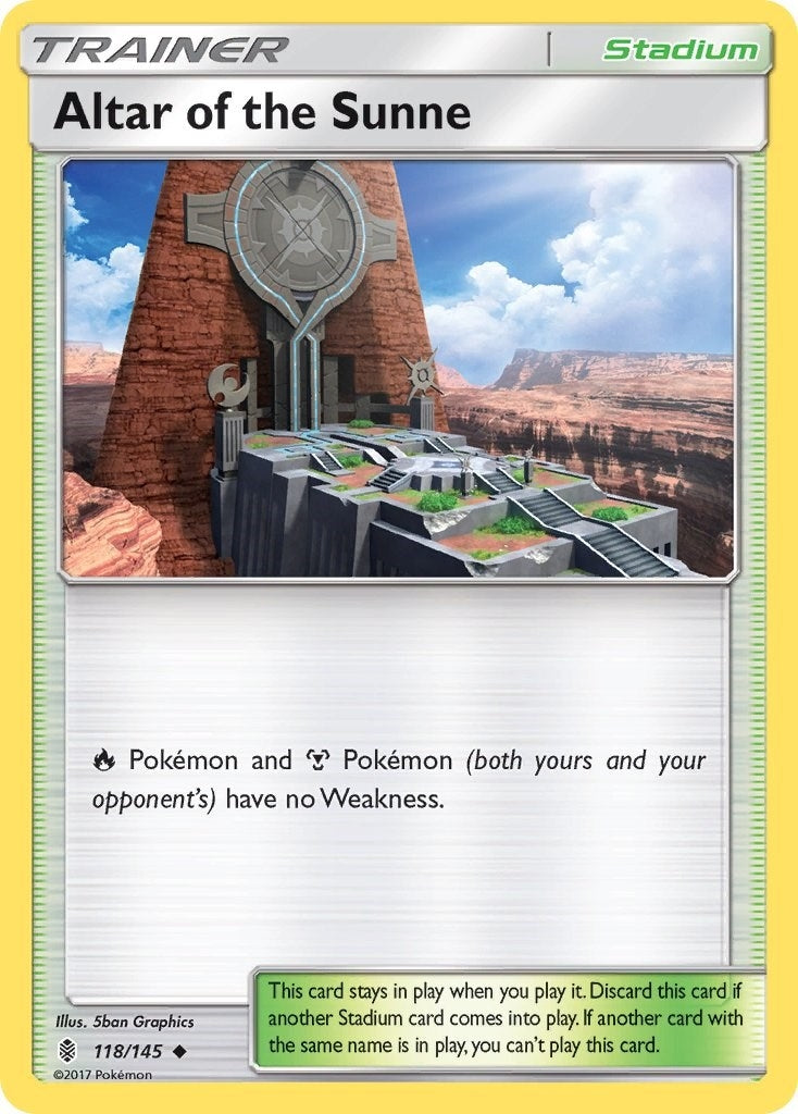 Image for Altar of the Sunne (SM - Guardians Rising) (118/145) - Pokemon
