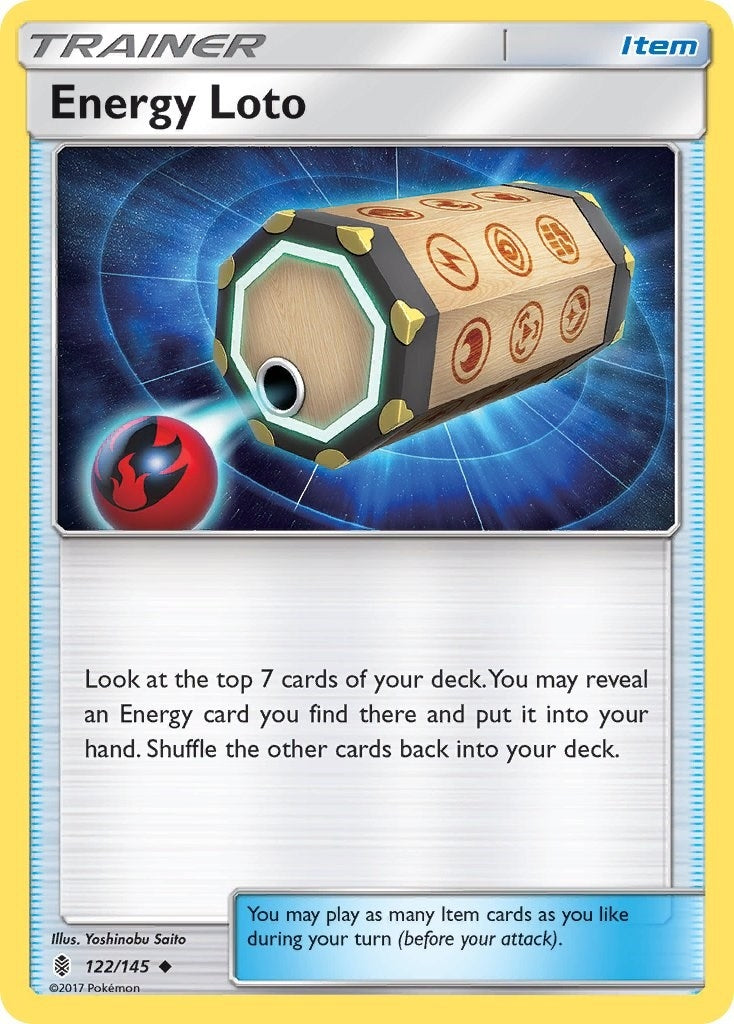 Image for Energy Loto (SM - Guardians Rising) (122/145) - Pokemon