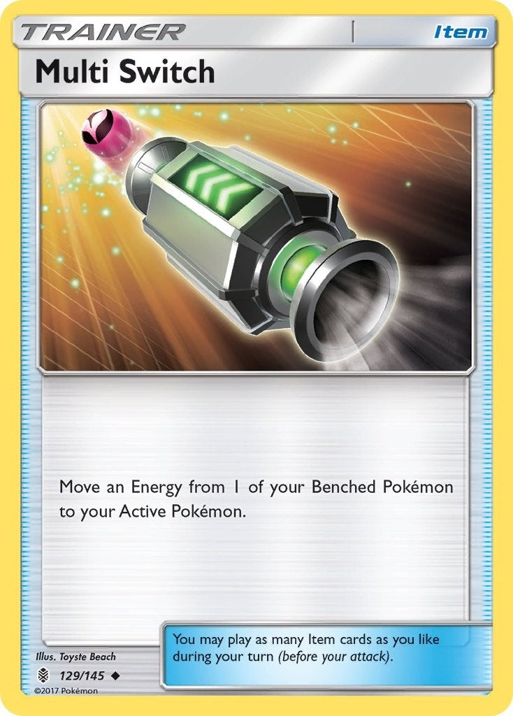 Image for Multi Switch (SM - Guardians Rising) (129/145) - Pokemon