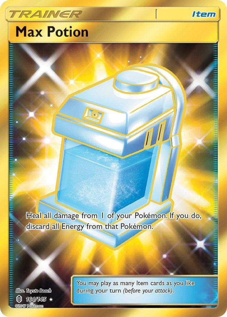 Image for Max Potion (Secret) (SM - Guardians Rising) (164/145) - Pokemon
