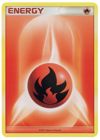 Image for Fire Energy (2007 Unnumbered D/P Style Non-Holo) (League & Championship Cards) - Pokemon